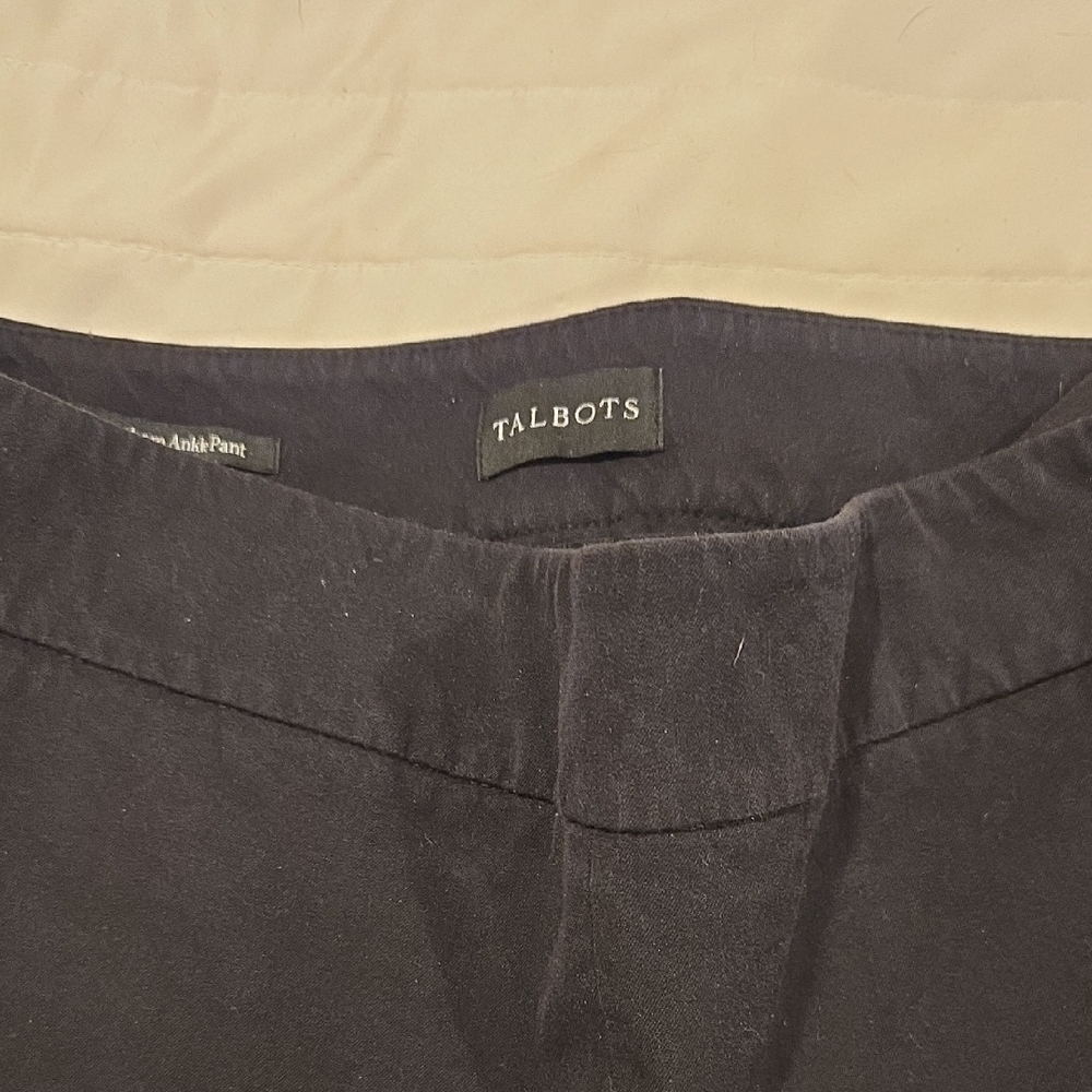 Talbots Elegant Black Trousers